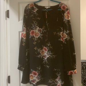 Long sleeve Fall dress- worn only twice!